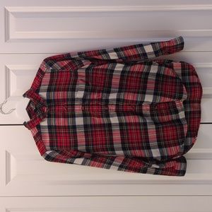 American Eagle Womens Boyfriend Fit Flannel, Size XS